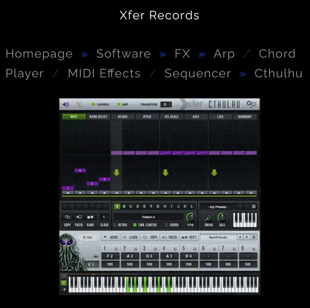 Xfer Records Cthulhu Free Download WIN / MAC