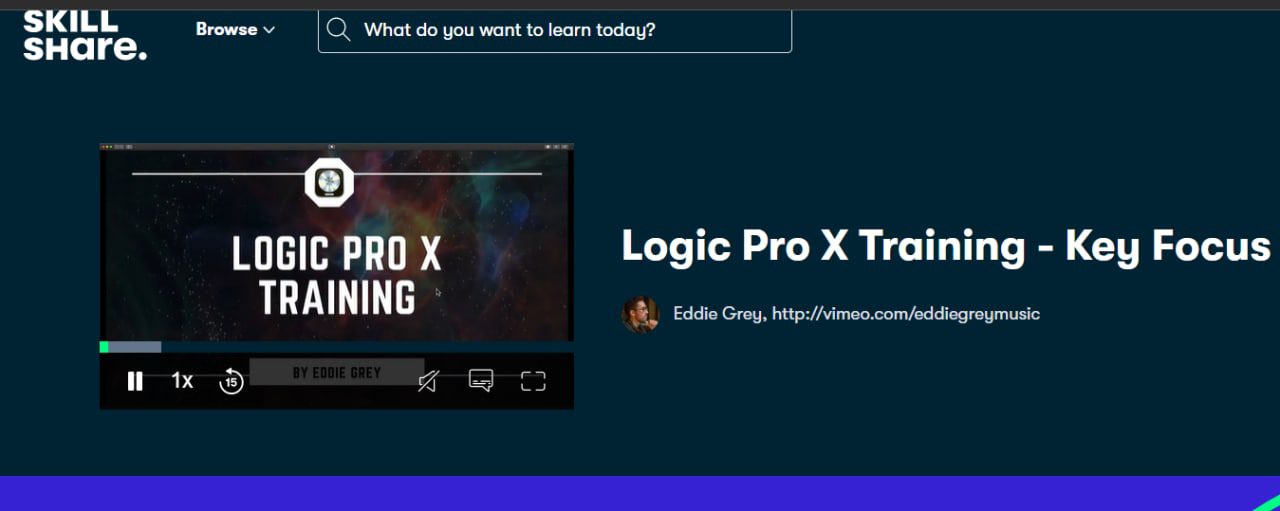 Skillshare - Logic Pro X Training - Key Focus