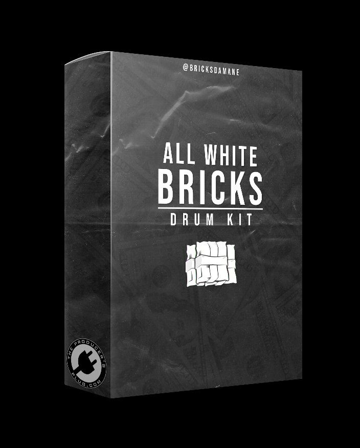 Bricks da mane – All White Bricks Drum Kit Free Download