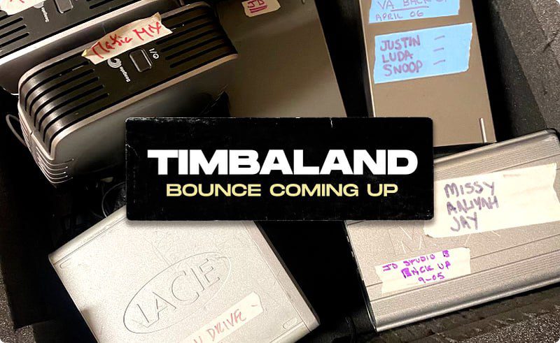 Timbaland Bounce Coming Up Drum Kit