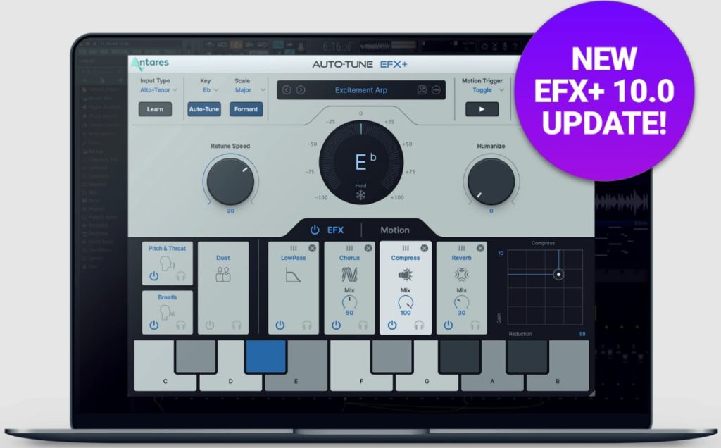 Antares Auto-Tune EFX+ v10.0 Free Download