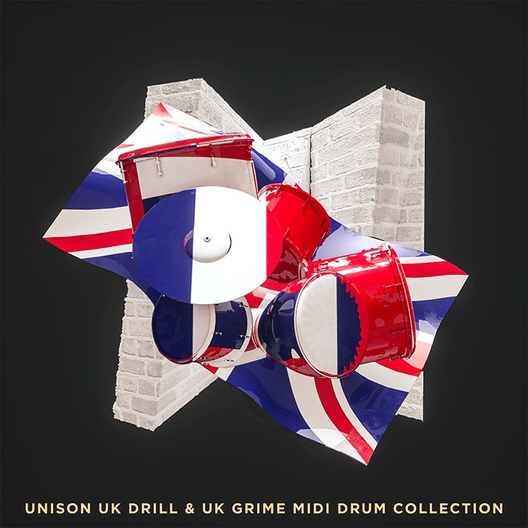 Unison UK Drill & UK Grime MIDI Drum Collection