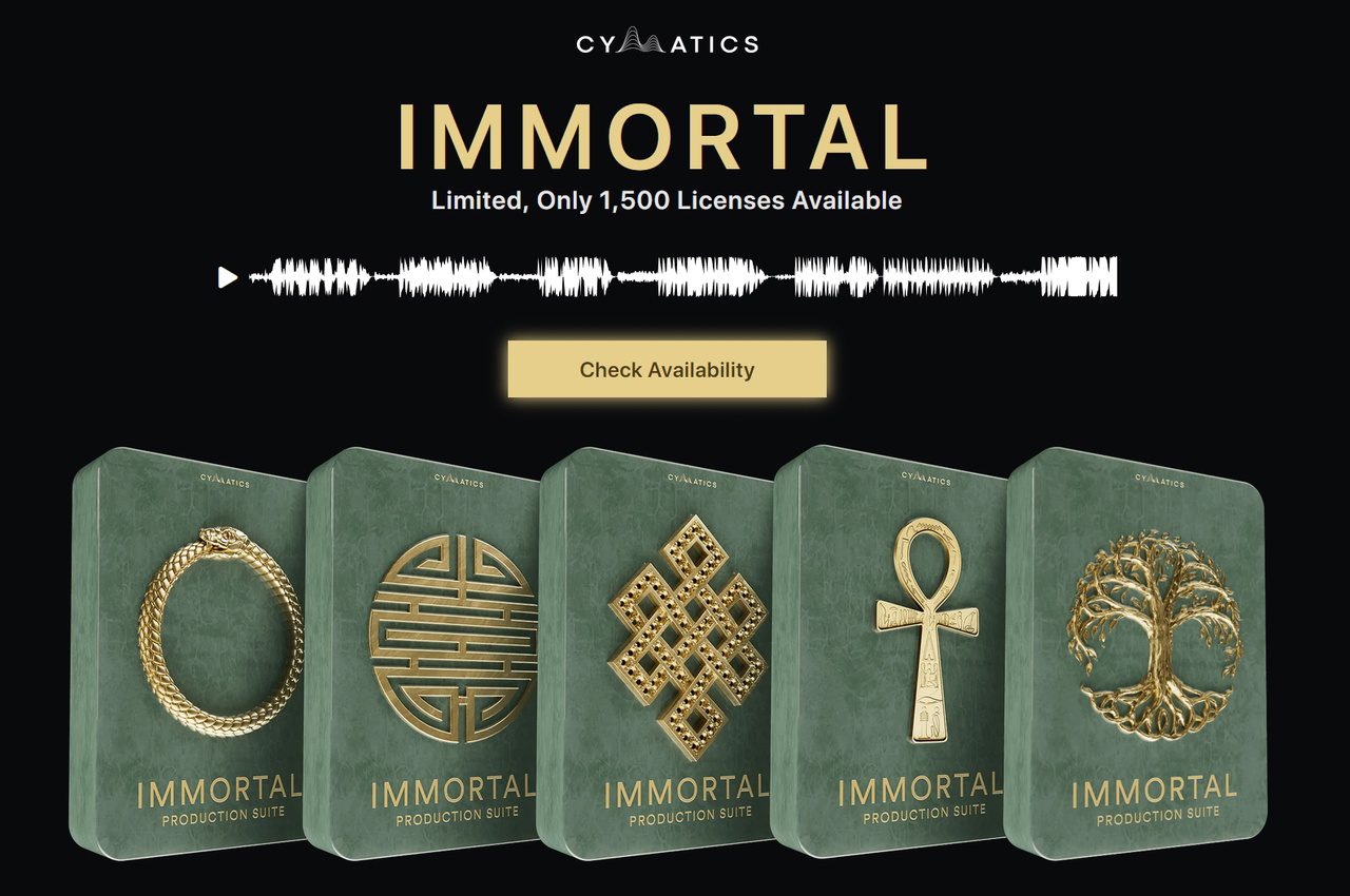 Cymatics Immortal Production Suite