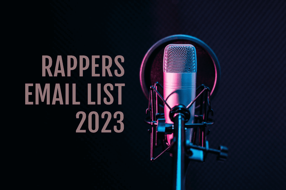 Rappers Email List 2023