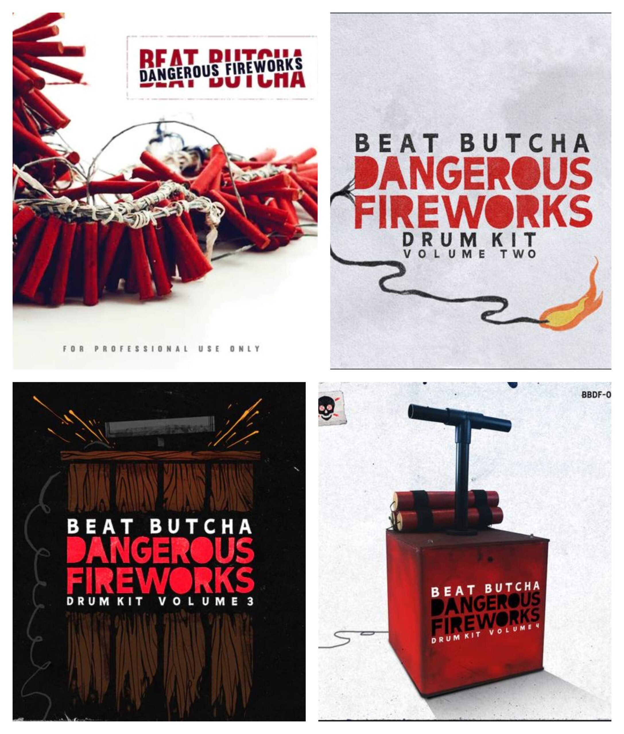 Beat Butcha Dangerous Fireworks Vol 1 - 4