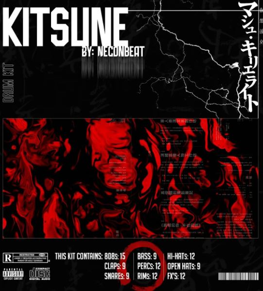 Neconbeat - Kitsune Drum Kit