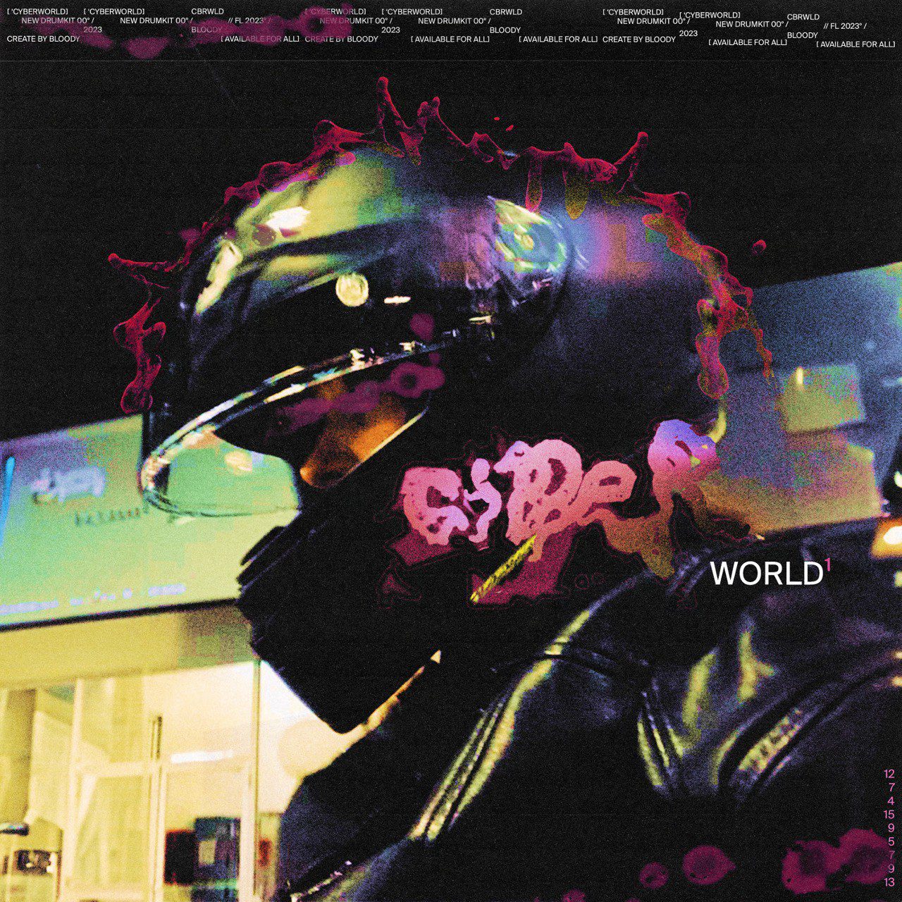 Bloody - Cyberworld Drum Kit Free Download