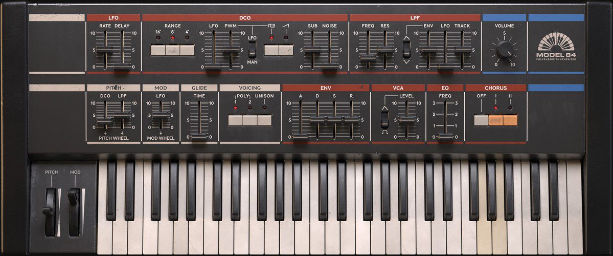 Model 84 Polyphonic Synthesizer Free Download