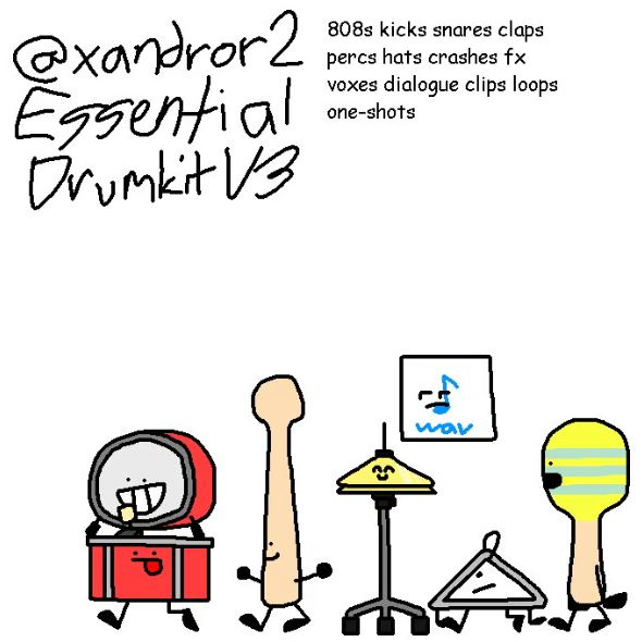 Xandror2 Essential Drum kit Vol 3