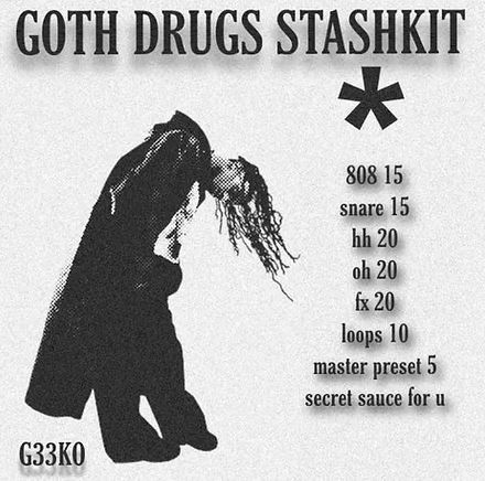 G33KO - Goth Drugs Stash Kit