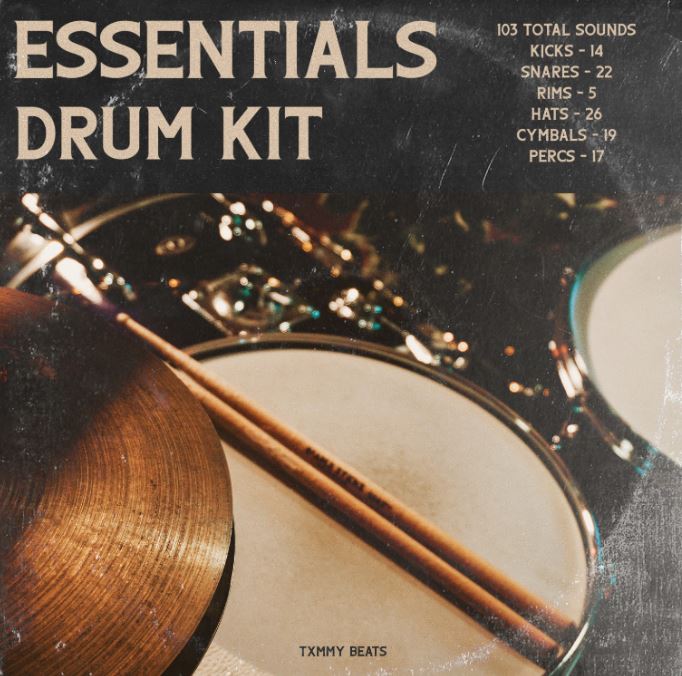 Txmmy Beats Essentials Drum Kit Vol 1