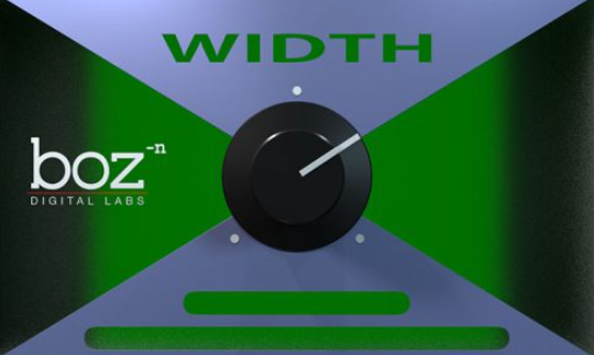 Width Knob by Boz Digital Labs