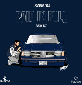 Foreign Teck Paid In Full Drum kit