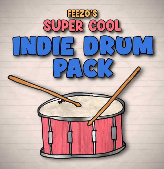 Feezo's SUPER COOL Indie Drum Pack