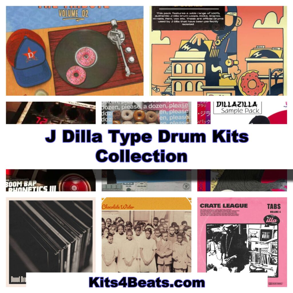 J Dilla Type Drum Kits Collection (40+)