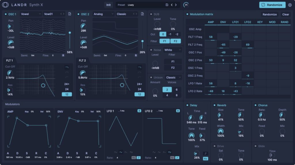 LANDR Synth X WIN v1.0.33