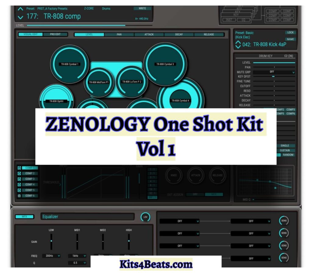 One Shot Kit ZENOLOGY One Shot Kit Vol 1 - Kits4Beats