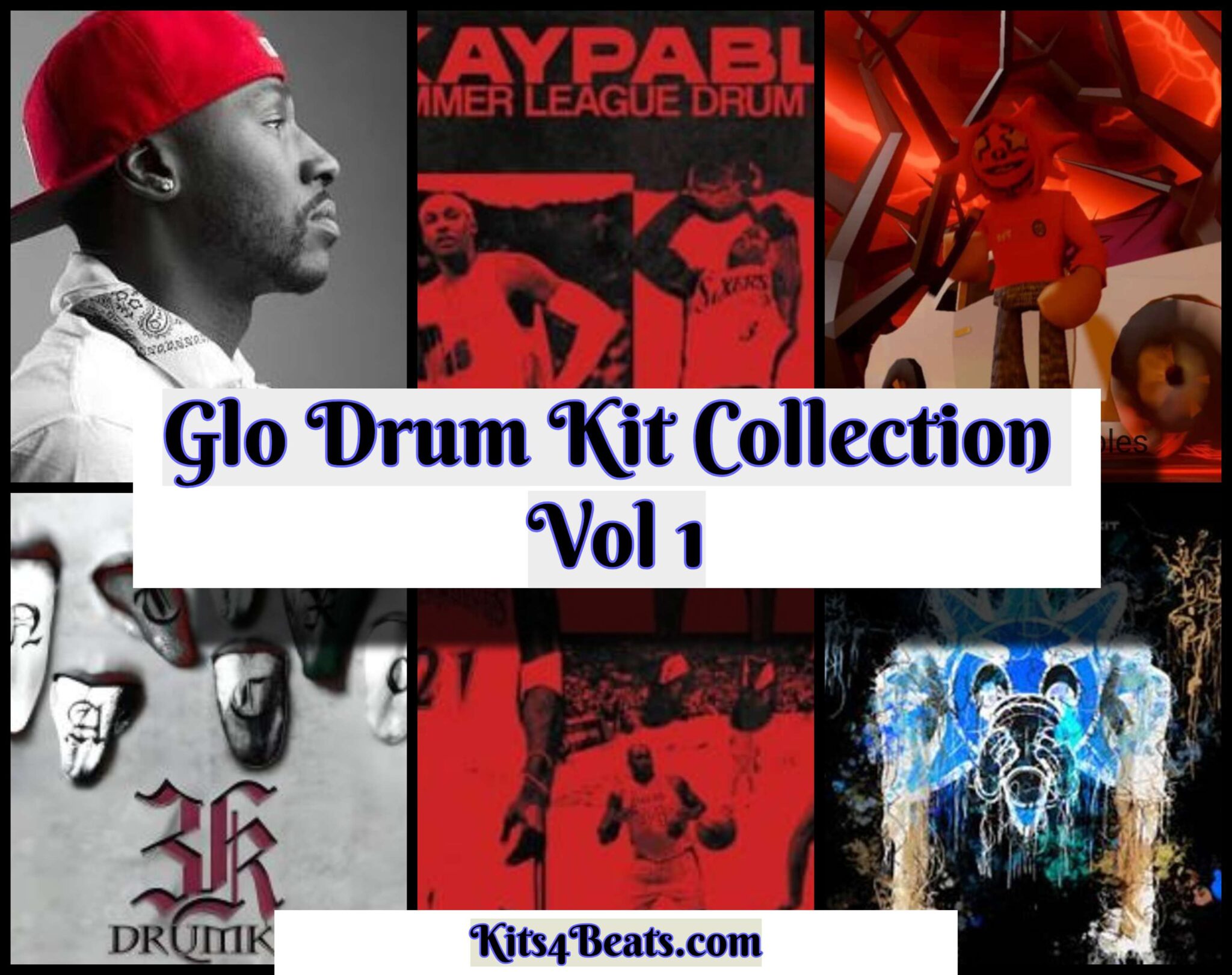 Glo Drum Kit Collection Vol 1 - Kits4Beats