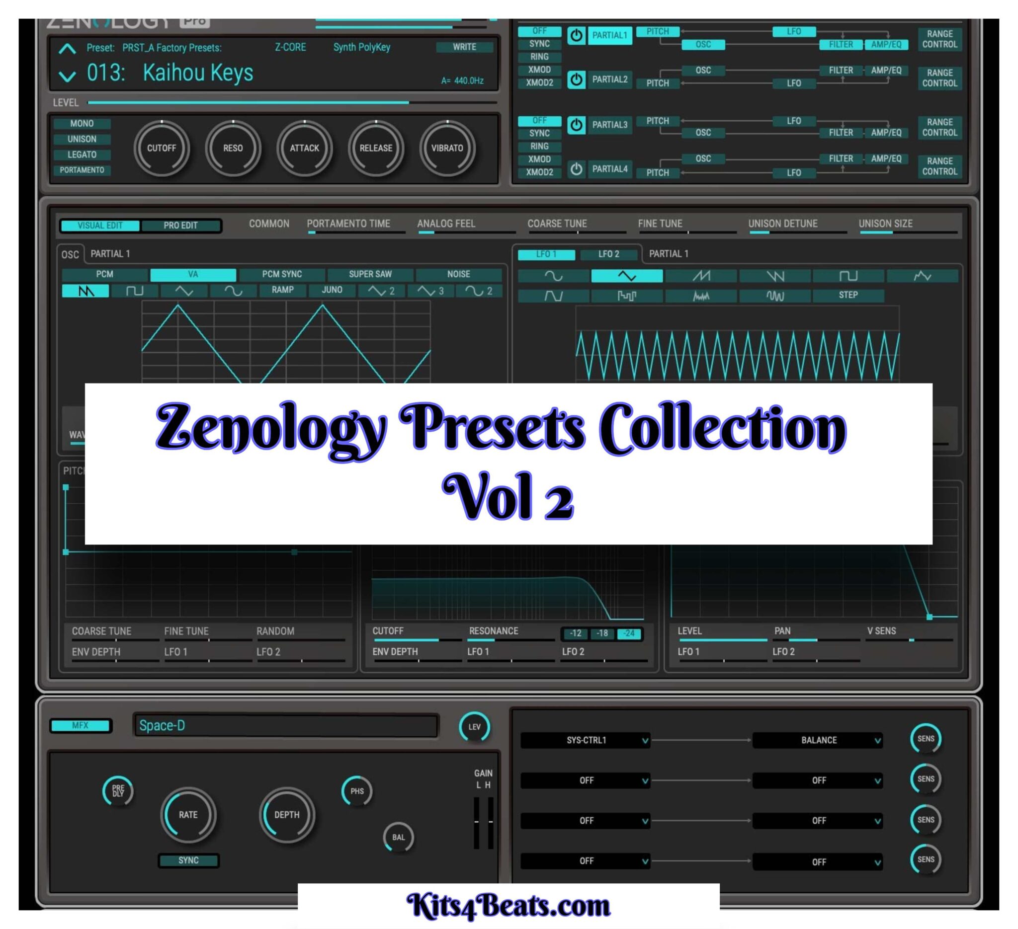 Collection Mapping Sampling Collection Zenology Presets Collection Vol 2 - Kits4Beats