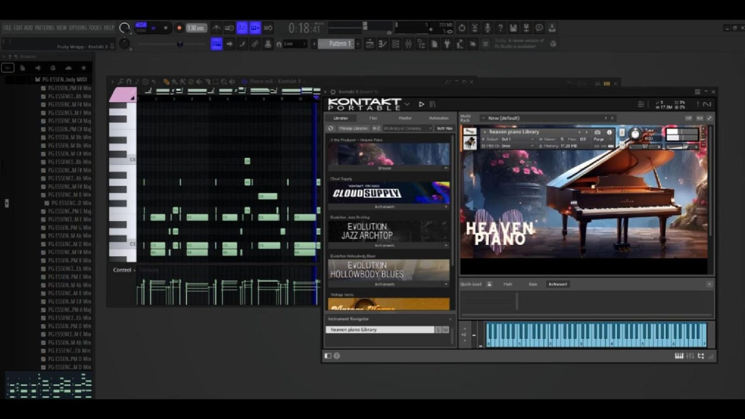 Sample Filing Library HEAVEN PIANO | Emotional Kontakt Piano Library - Kits4Beats